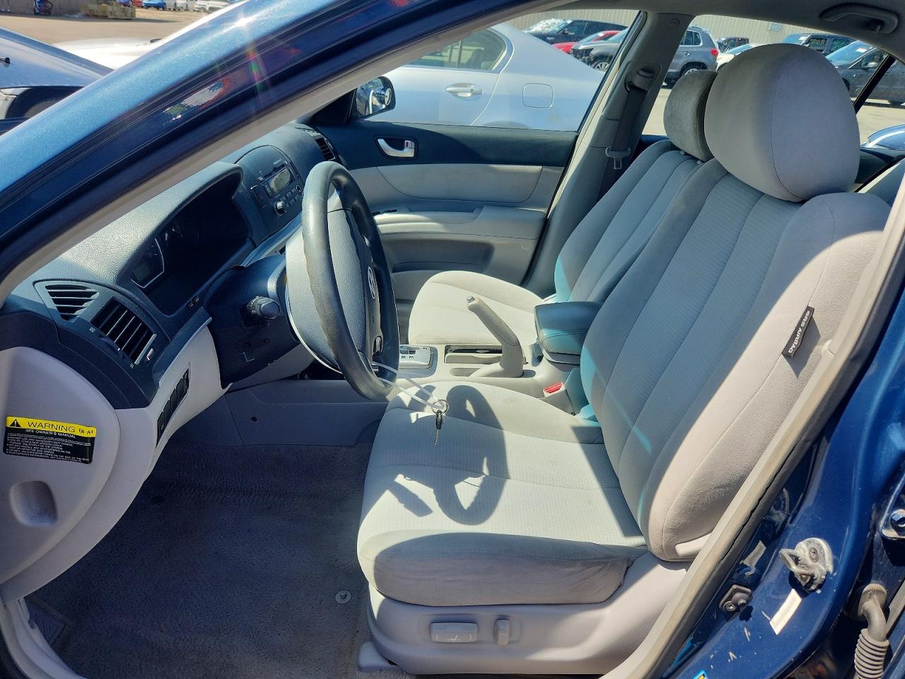 2008 Hyundai Sonata Gls Blue vin: 5NPET46C48H327540