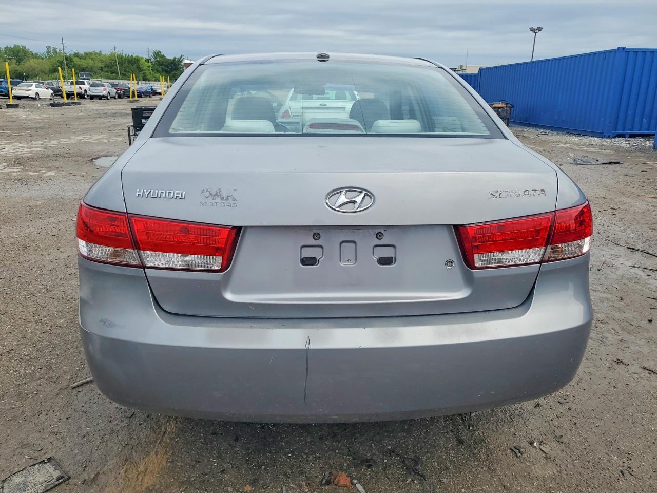 2008 Hyundai Sonata Gls Gray vin: 5NPET46C48H339719