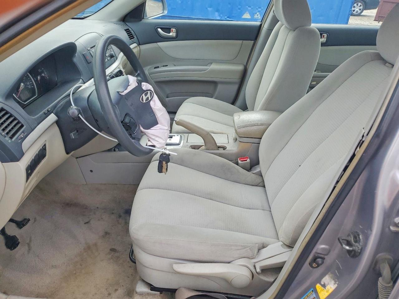 2008 Hyundai Sonata Gls Gray vin: 5NPET46C48H339719