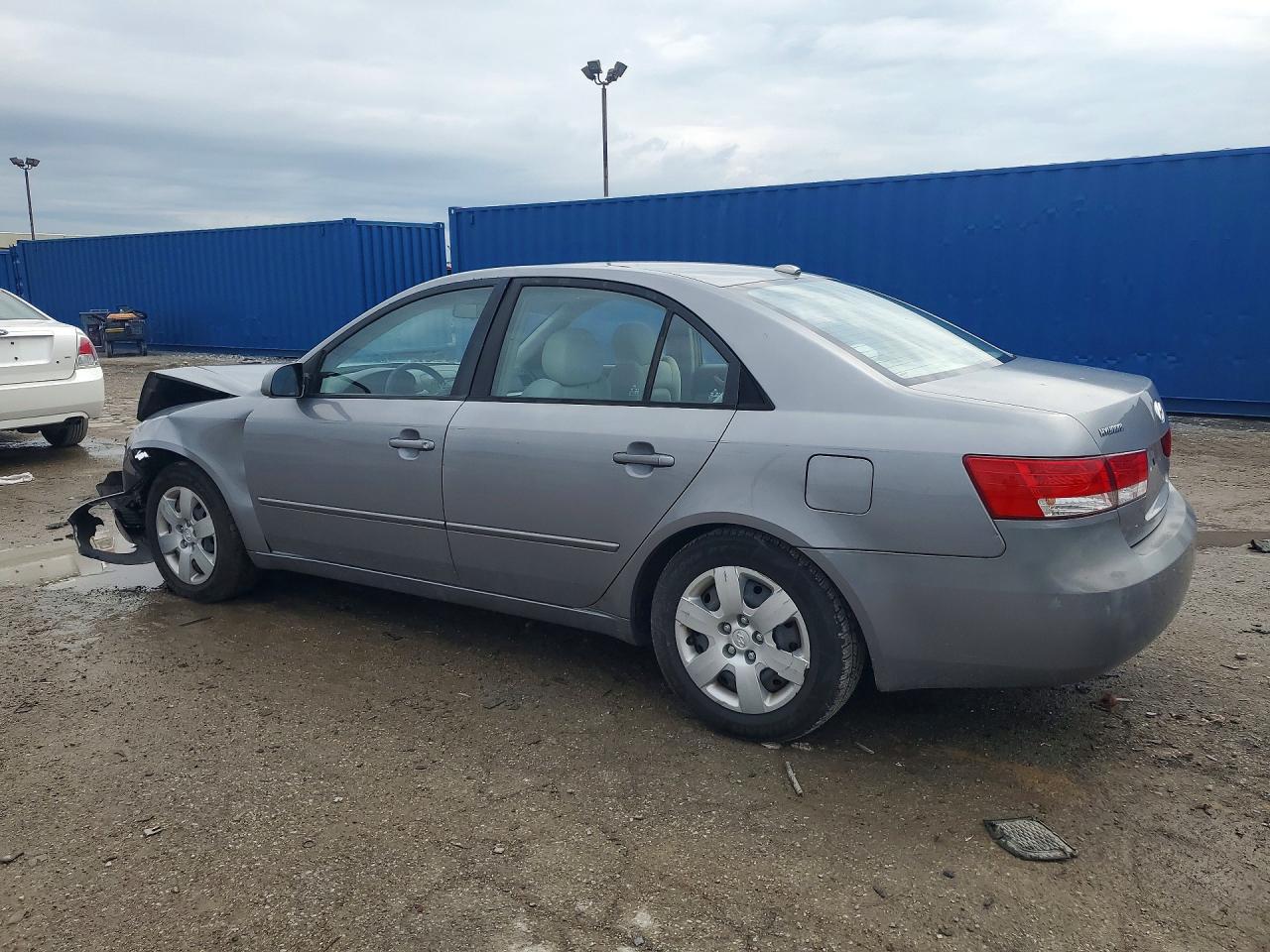 2008 Hyundai Sonata Gls Gray vin: 5NPET46C48H339719