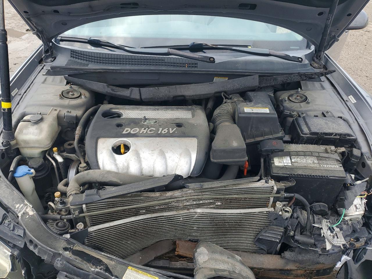 2008 Hyundai Sonata Gls Gray vin: 5NPET46C48H339719