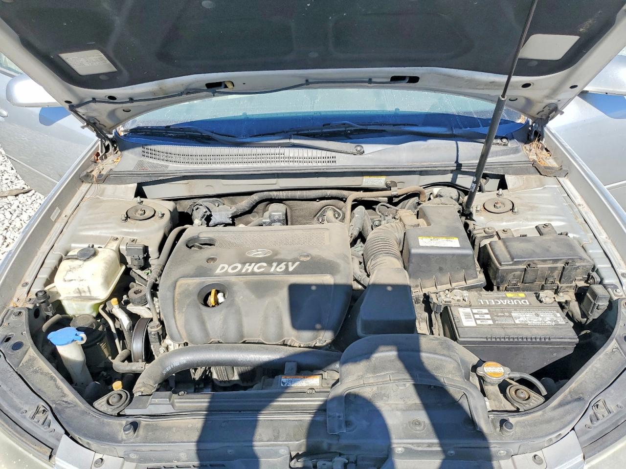 2008 Hyundai Sonata Gls Silver vin: 5NPET46C48H374129