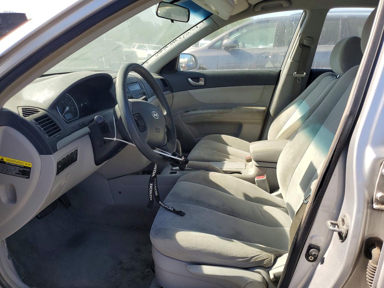 2008 Hyundai Sonata Gls Silver vin: 5NPET46C48H374129