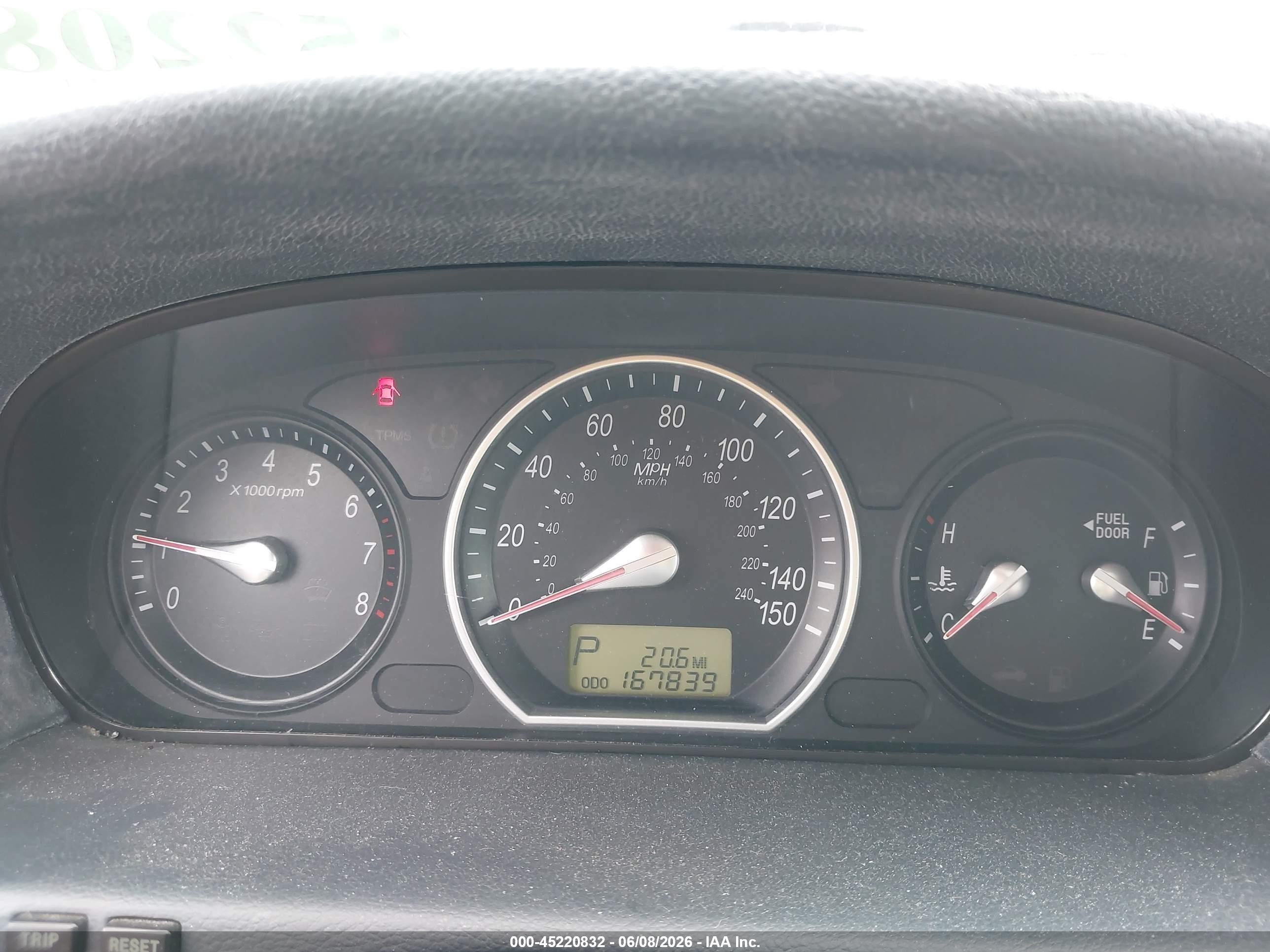 2008 Hyundai Sonata Gls White vin: 5NPET46C48H394932
