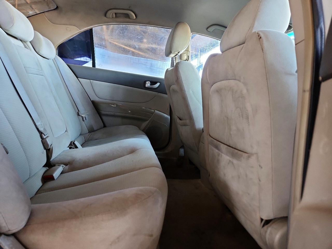 2008 Hyundai Sonata Gls White vin: 5NPET46C48H398172