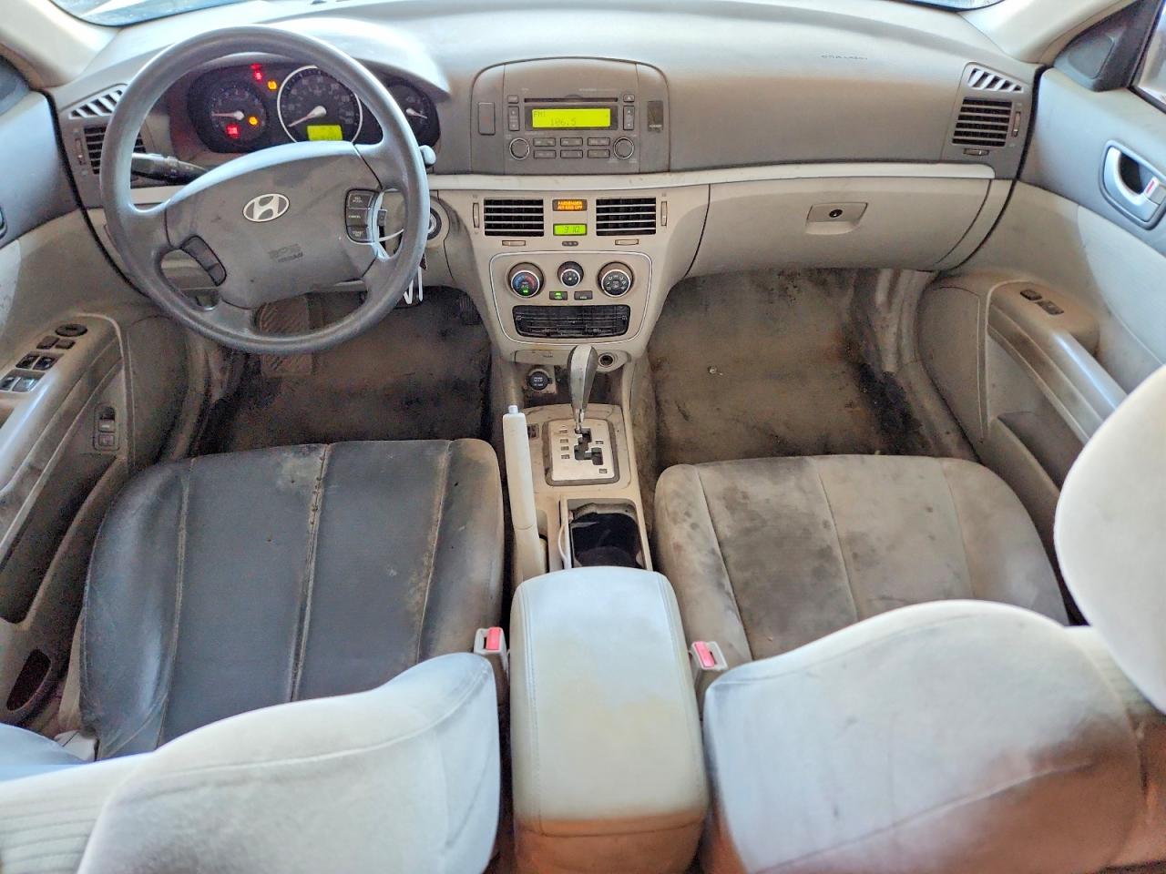 2008 Hyundai Sonata Gls White vin: 5NPET46C48H398172