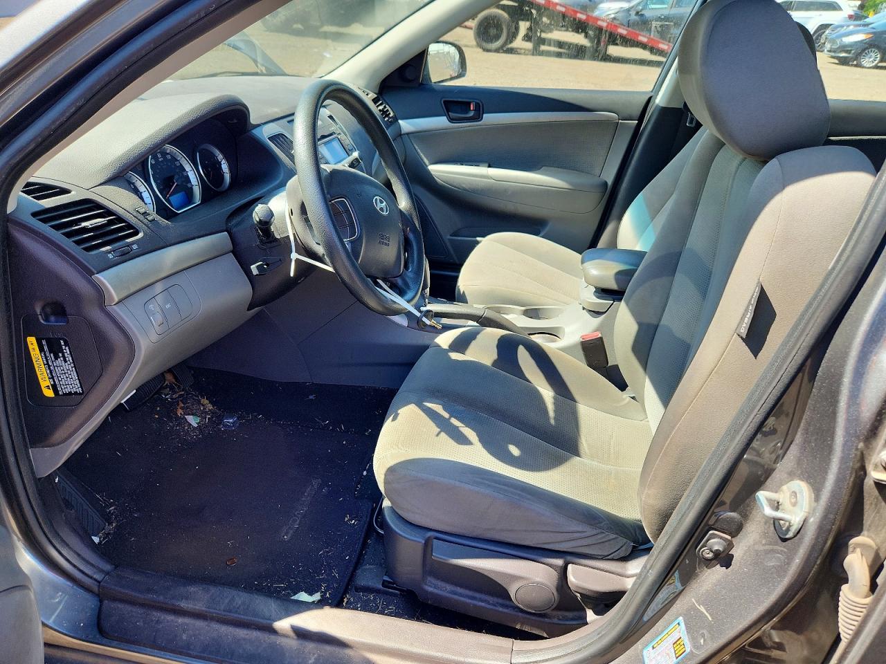2009 Hyundai Sonata Gls Gray vin: 5NPET46C49H424335