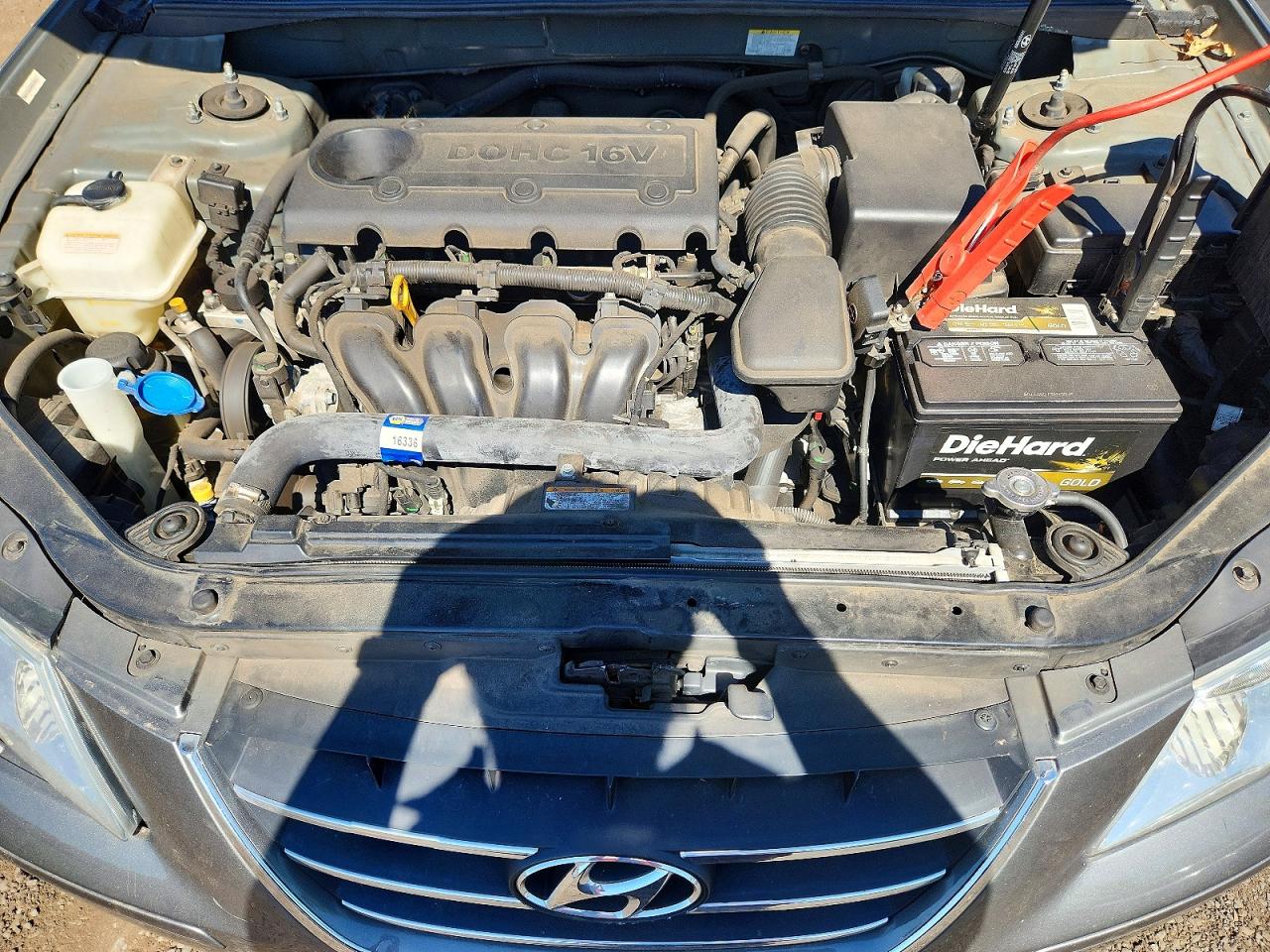 2009 Hyundai Sonata Gls Gray vin: 5NPET46C49H424335