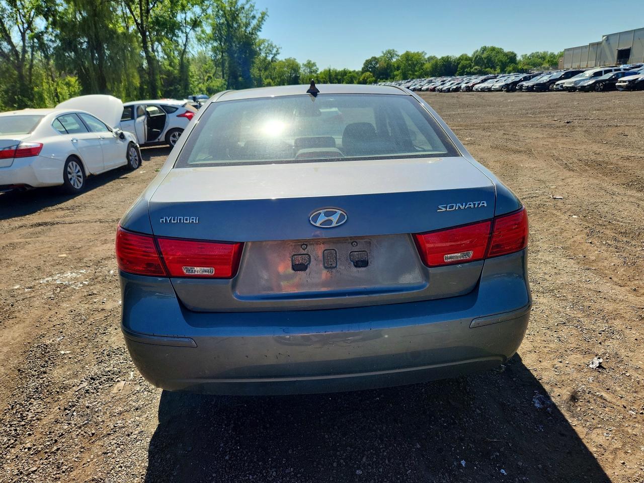 2009 Hyundai Sonata Gls Gray vin: 5NPET46C49H424335