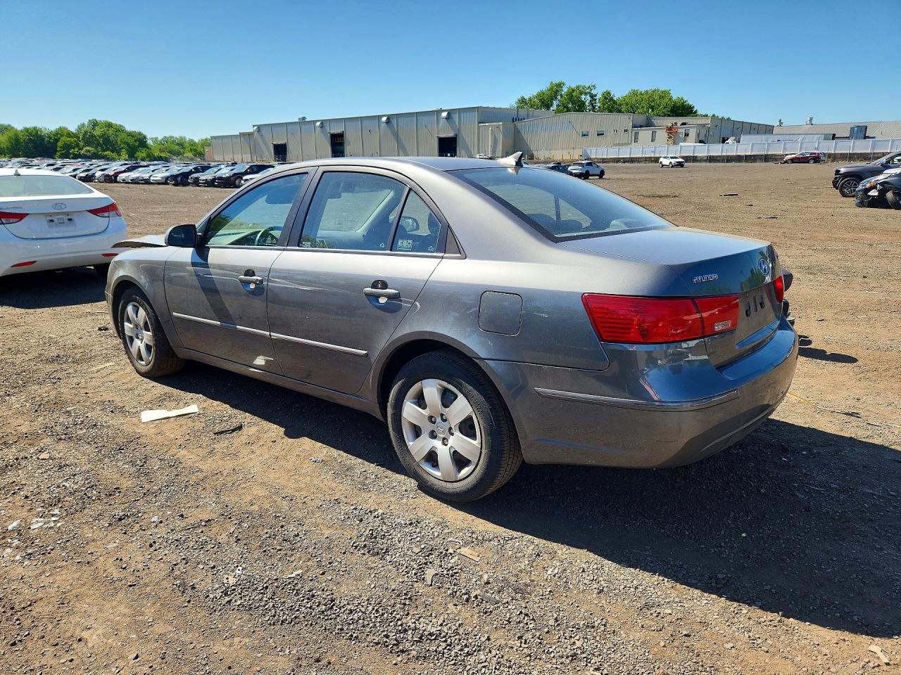 2009 Hyundai Sonata Gls Gray vin: 5NPET46C49H424335