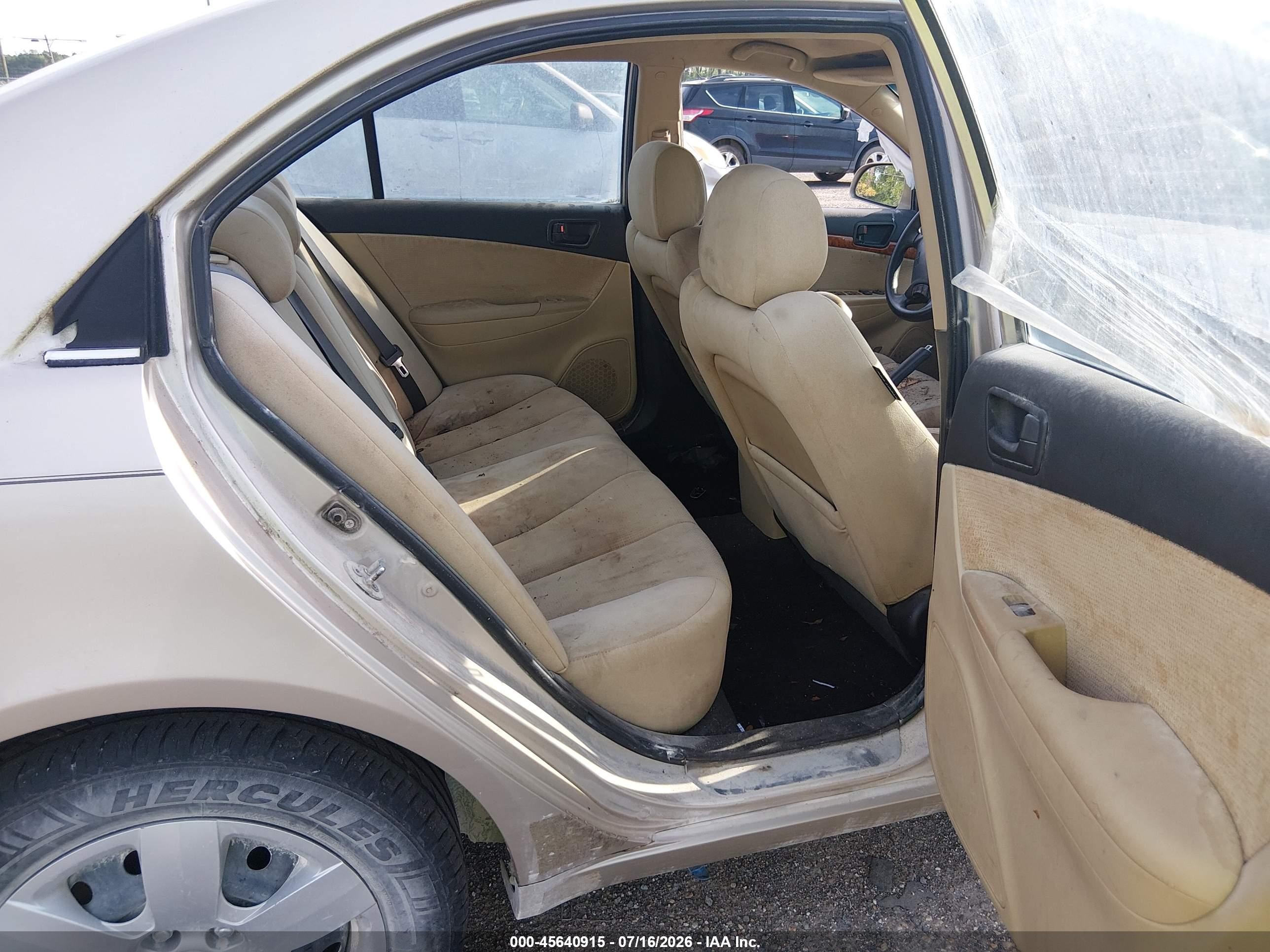 2009 Hyundai Sonata Gls Beige vin: 5NPET46C49H435142