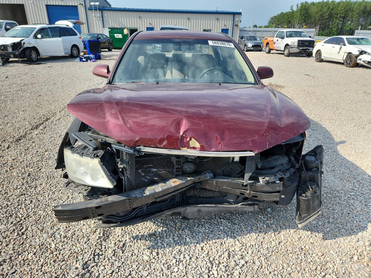 2009 Hyundai Sonata Gls Burgundy vin: 5NPET46C49H439109