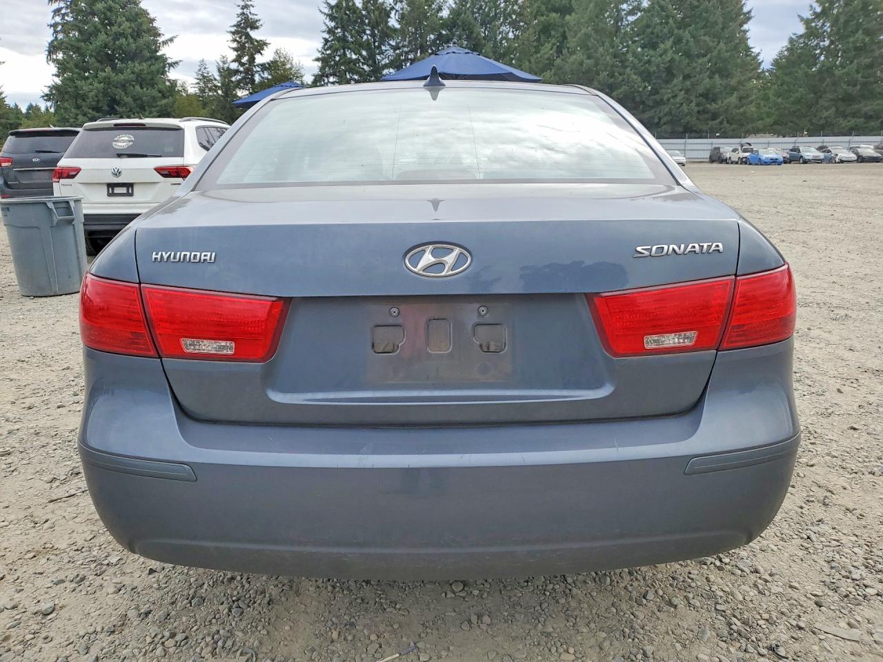 2009 Hyundai Sonata Gls Blue vin: 5NPET46C49H447145