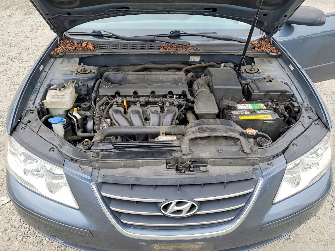 2009 Hyundai Sonata Gls Blue vin: 5NPET46C49H447145