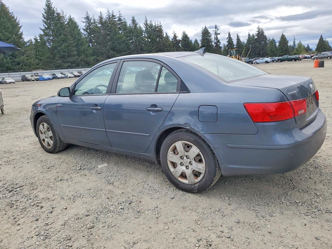 2009 Hyundai Sonata Gls Blue vin: 5NPET46C49H447145