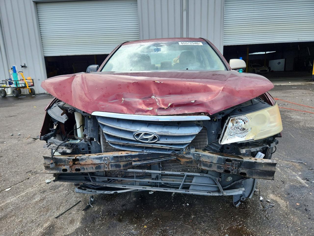 2009 Hyundai Sonata Gls Бордовый vin: 5NPET46C49H467539