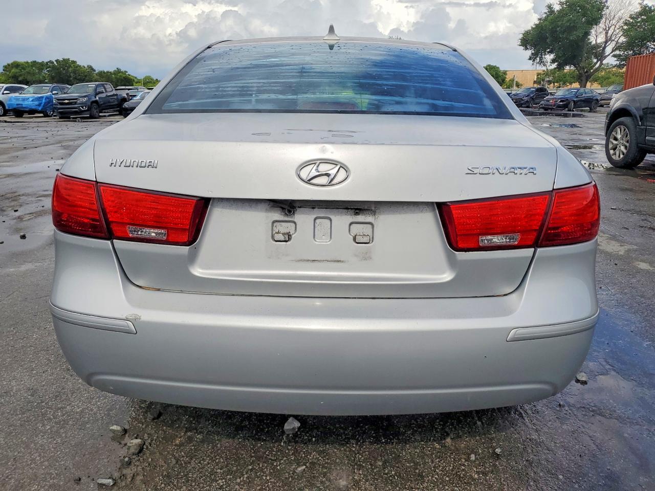 2009 Hyundai Sonata Gls Silver vin: 5NPET46C49H479092