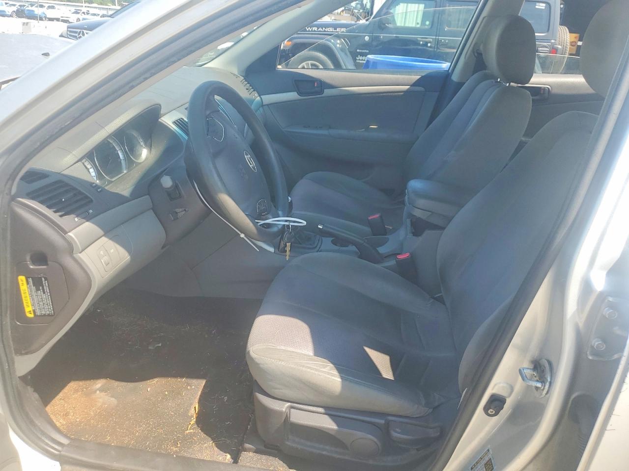 2009 Hyundai Sonata Gls Серебряный vin: 5NPET46C49H481361