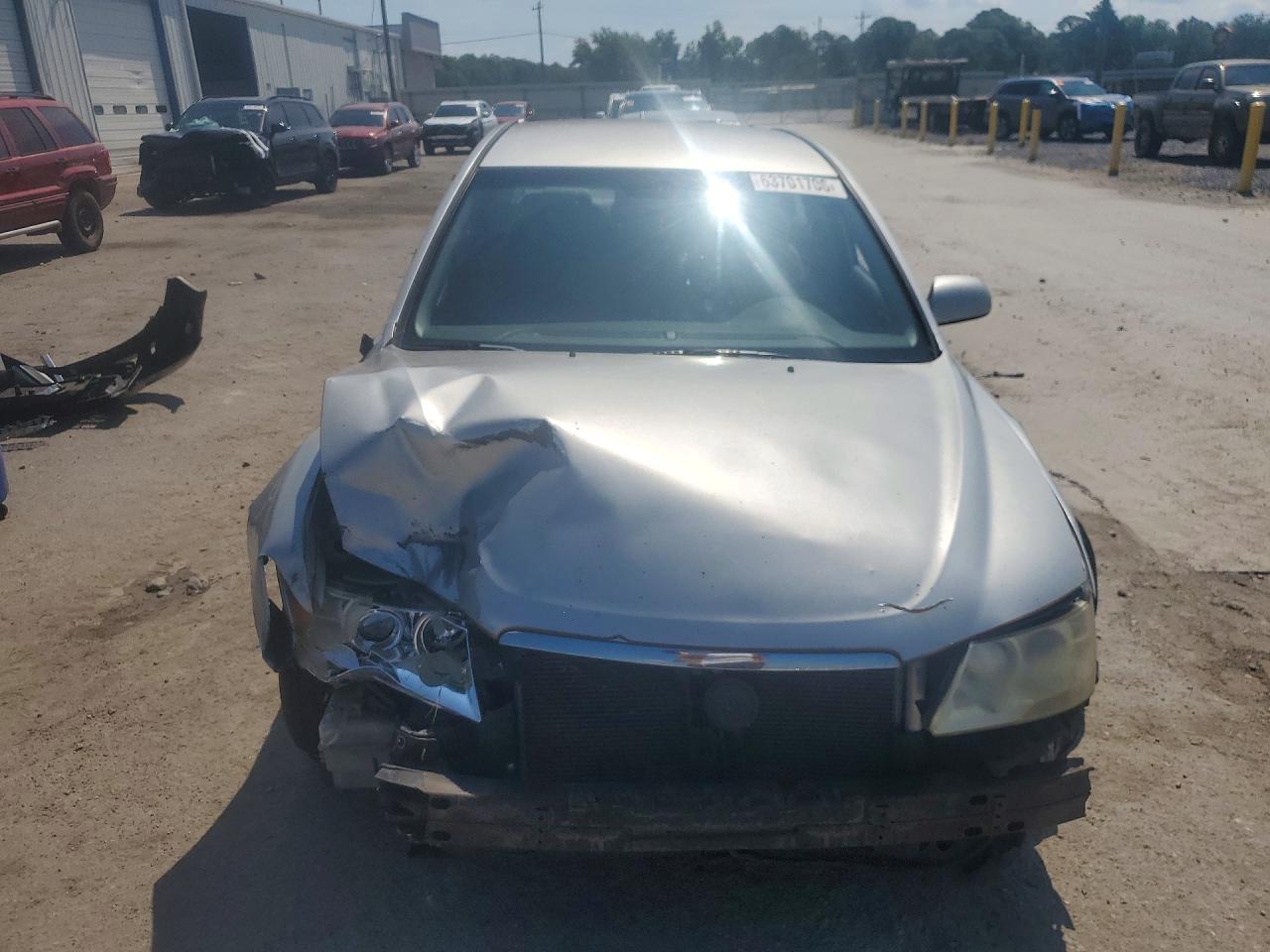 2009 Hyundai Sonata Gls Серебряный vin: 5NPET46C49H481361