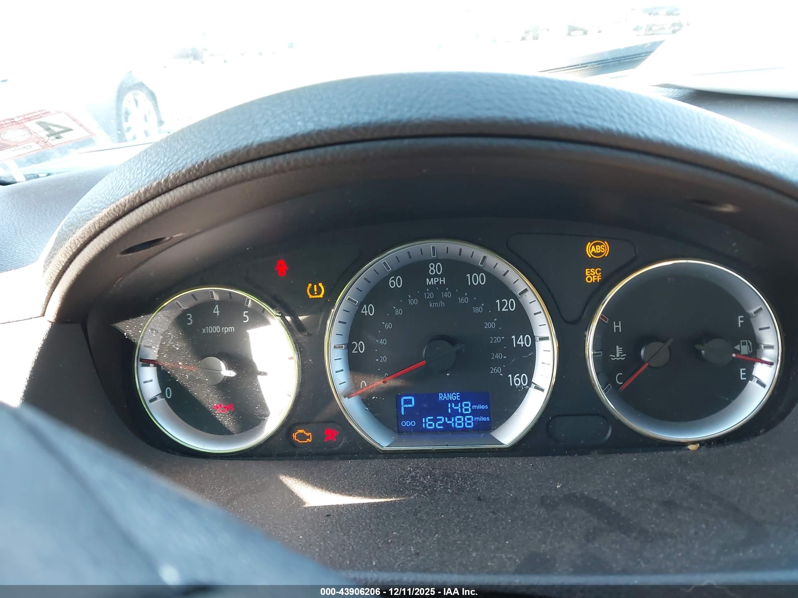 2009 Hyundai Sonata Gls Blue vin: 5NPET46C49H494787