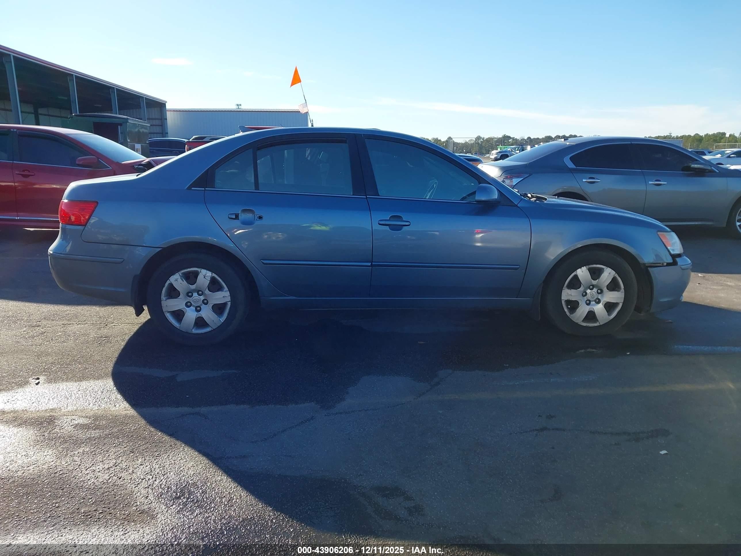 2009 Hyundai Sonata Gls Blue vin: 5NPET46C49H494787