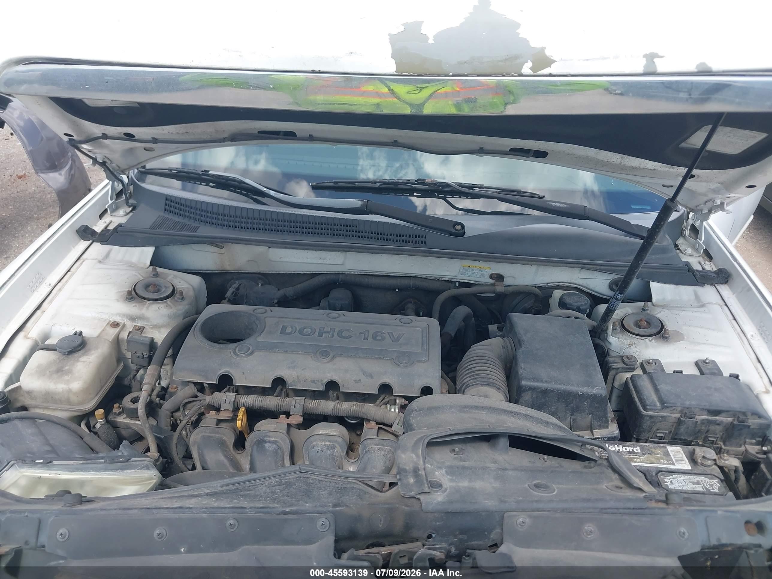 2009 Hyundai Sonata Gls Белый vin: 5NPET46C49H505965