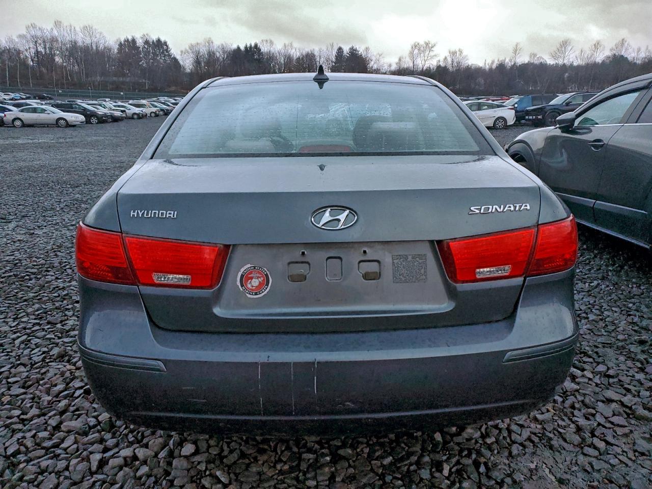 2009 Hyundai Sonata Blue vin: 5NPET46C49H519865
