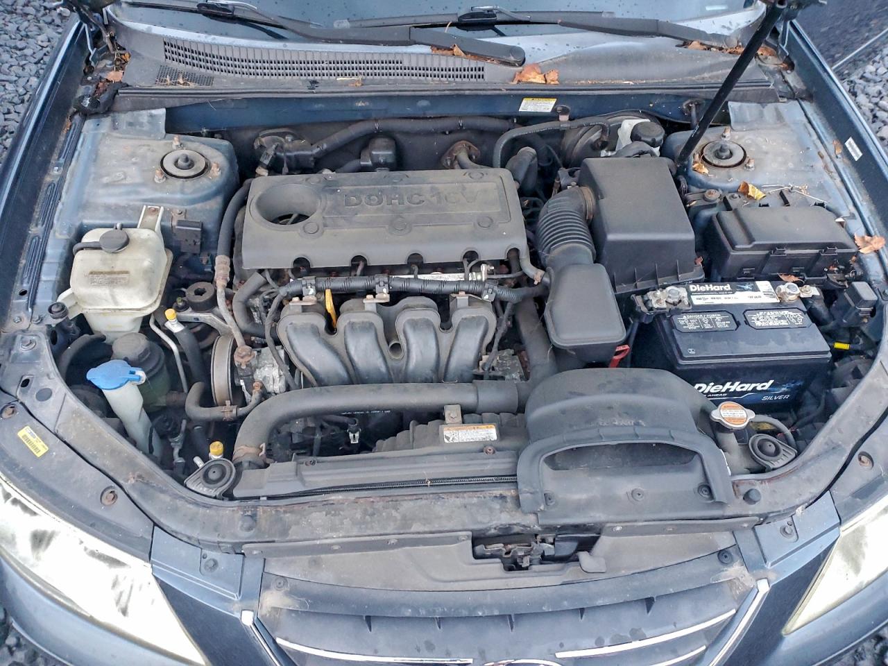 2009 Hyundai Sonata Blue vin: 5NPET46C49H519865