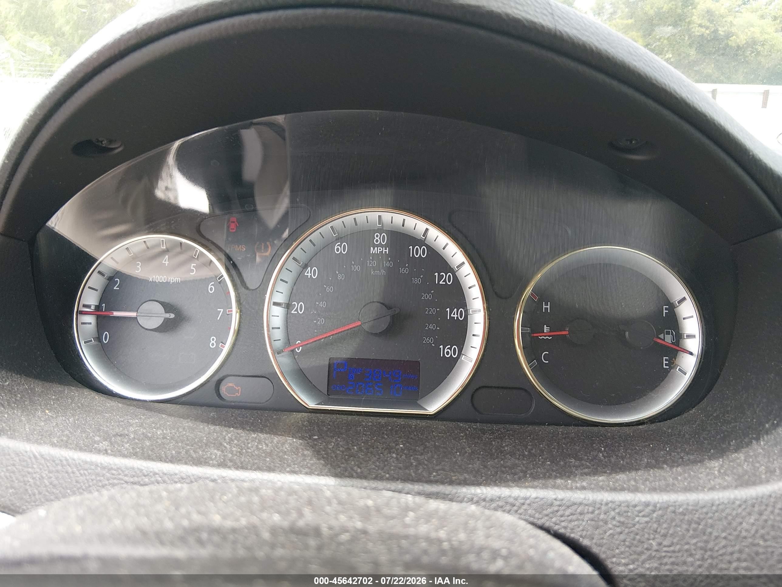 2009 Hyundai Sonata Gls Серебряный vin: 5NPET46C49H531126