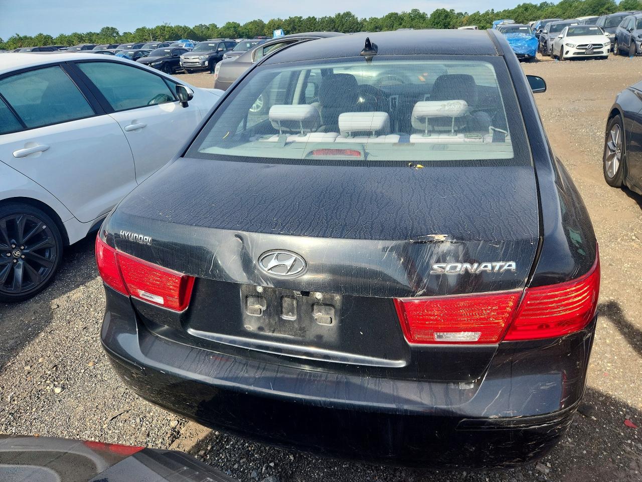2009 Hyundai Sonata Gls Charcoal vin: 5NPET46C49H531563