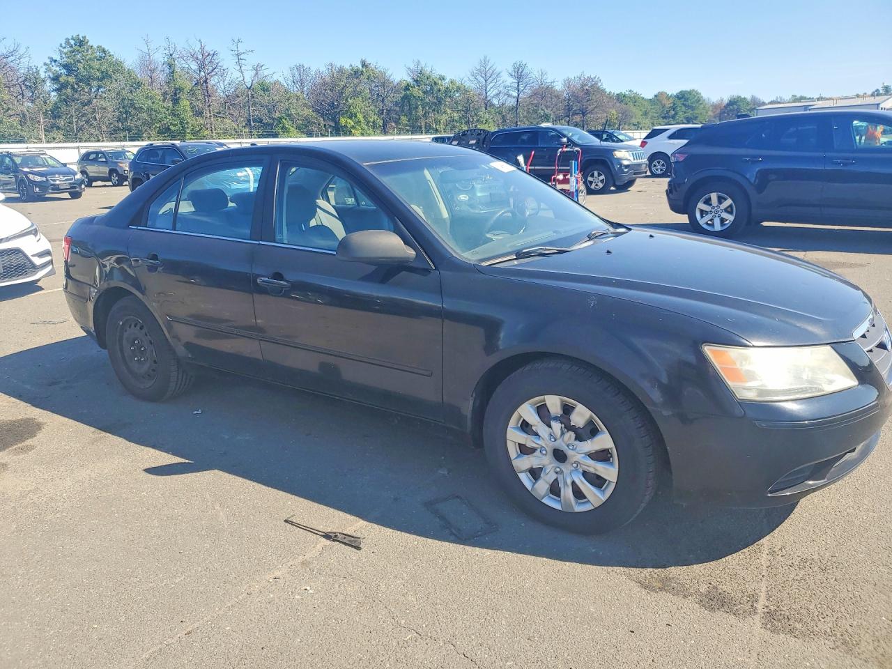 2009 Hyundai Sonata Gls Charcoal vin: 5NPET46C49H531563
