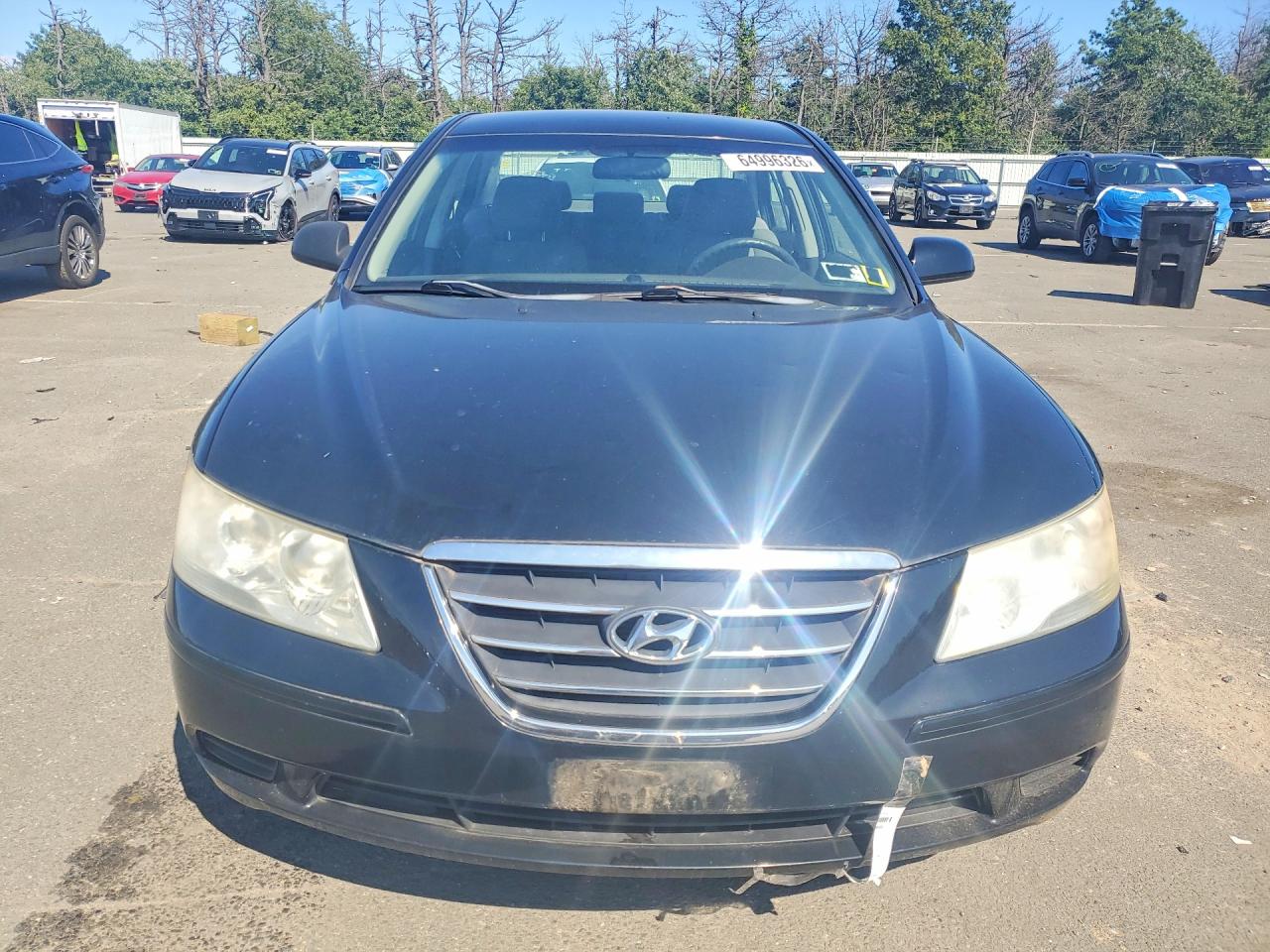 2009 Hyundai Sonata Gls Charcoal vin: 5NPET46C49H531563