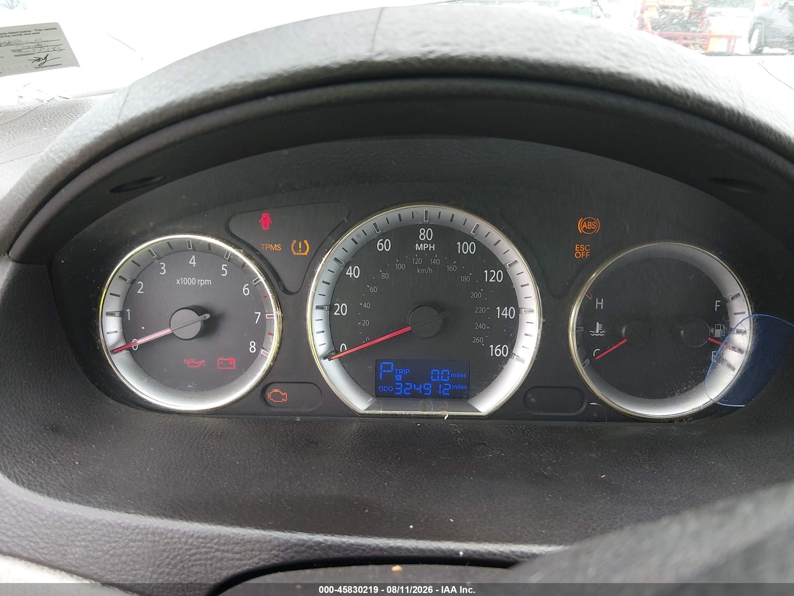 2009 Hyundai Sonata Gls Gray vin: 5NPET46C49H550582