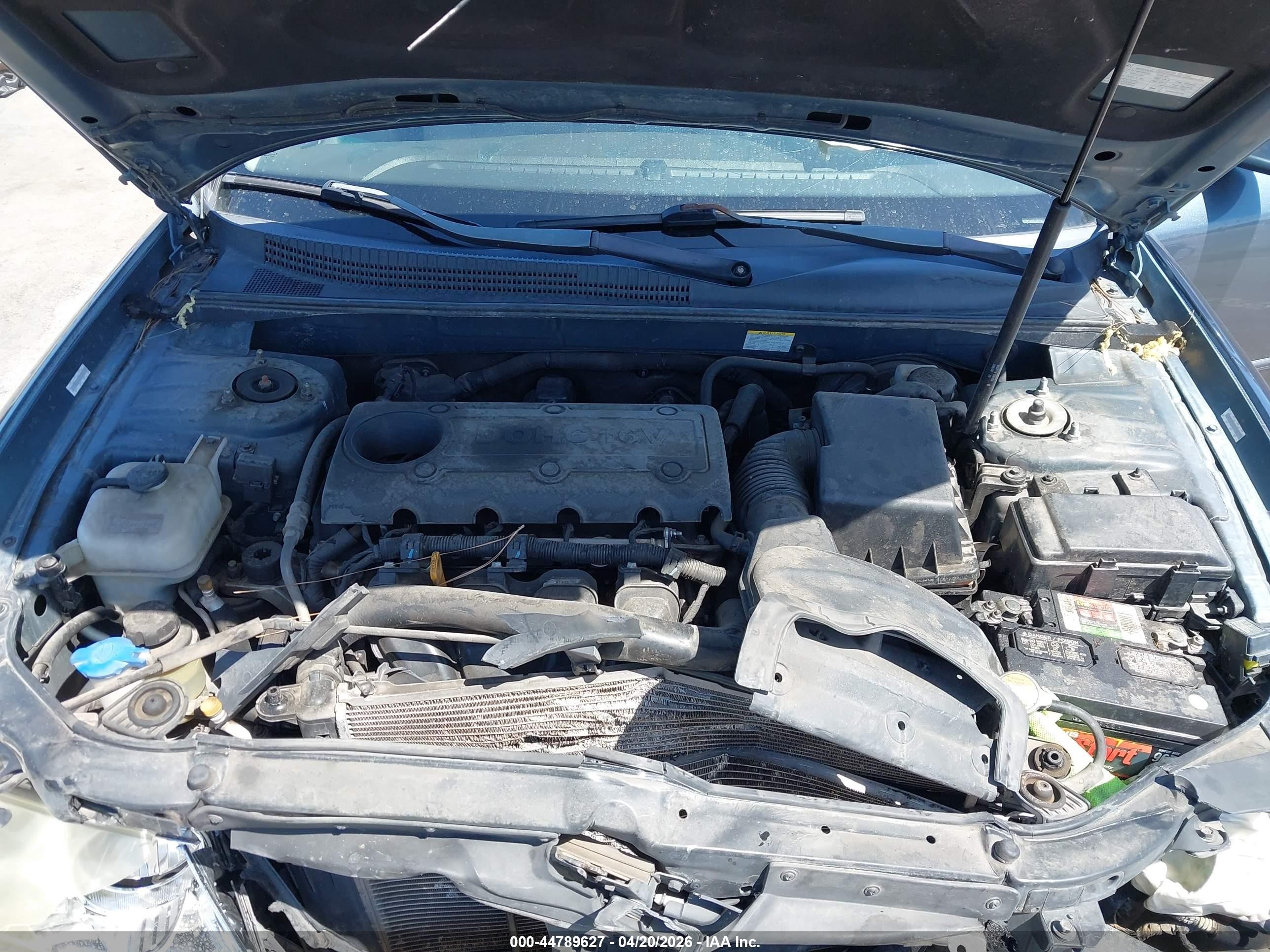 2009 Hyundai Sonata Gls Blue vin: 5NPET46C49H559539