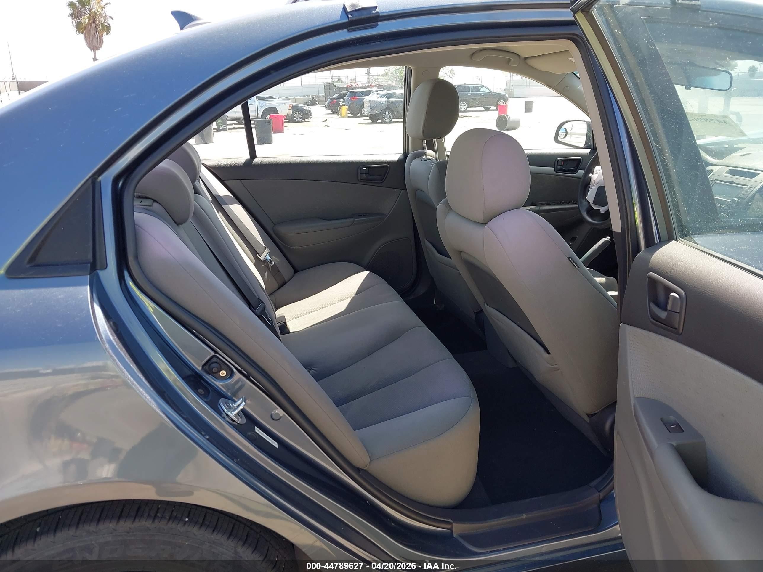 2009 Hyundai Sonata Gls Blue vin: 5NPET46C49H559539