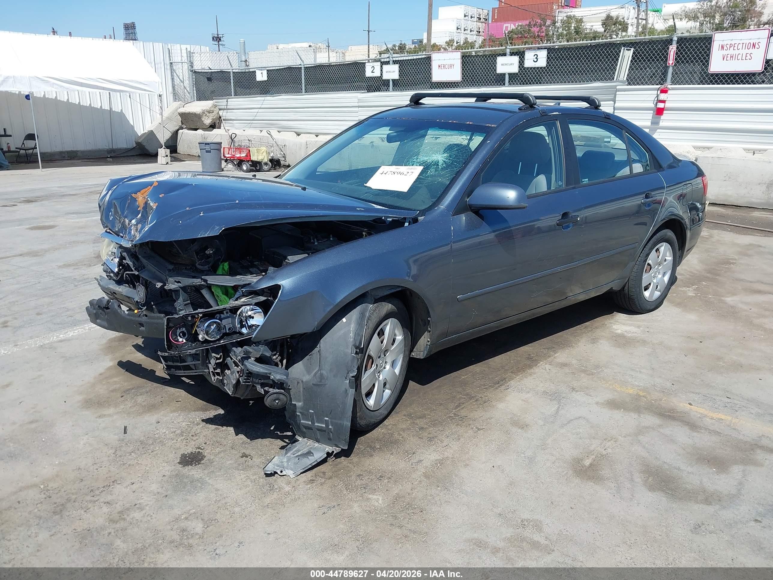 2009 Hyundai Sonata Gls Blue vin: 5NPET46C49H559539