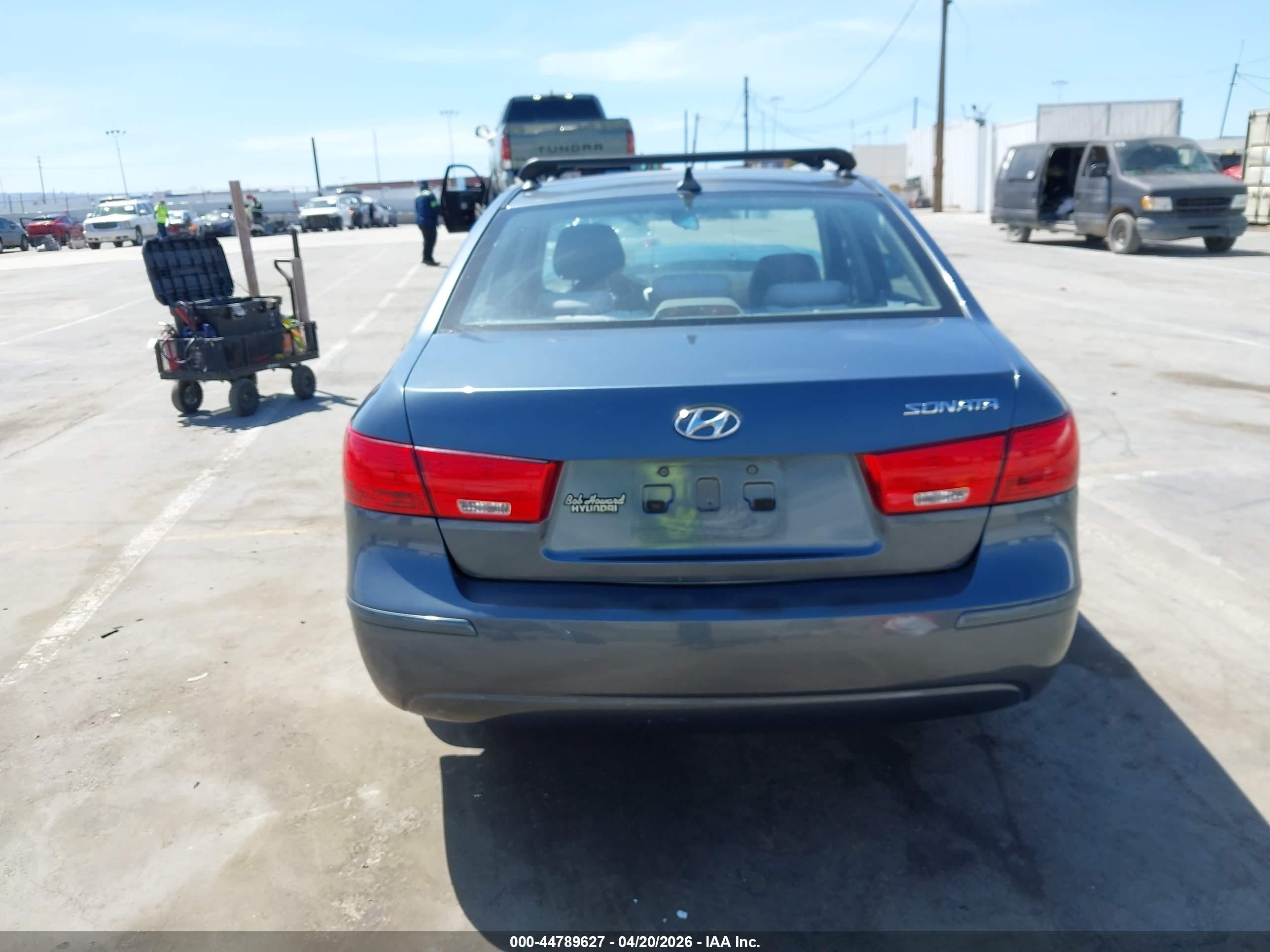 2009 Hyundai Sonata Gls Blue vin: 5NPET46C49H559539