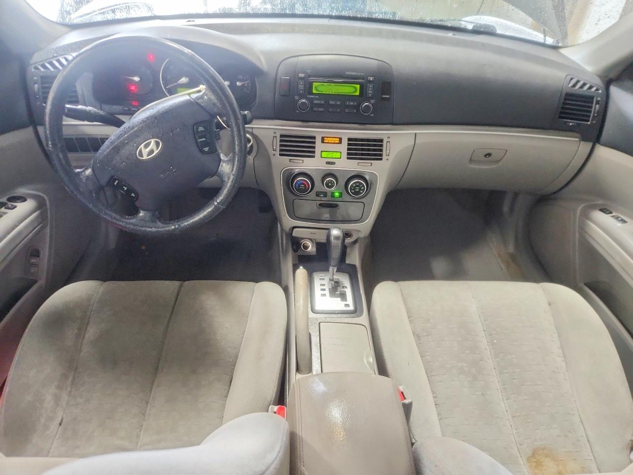 2007 Hyundai Sonata Gls Серебряный vin: 5NPET46C57H196665