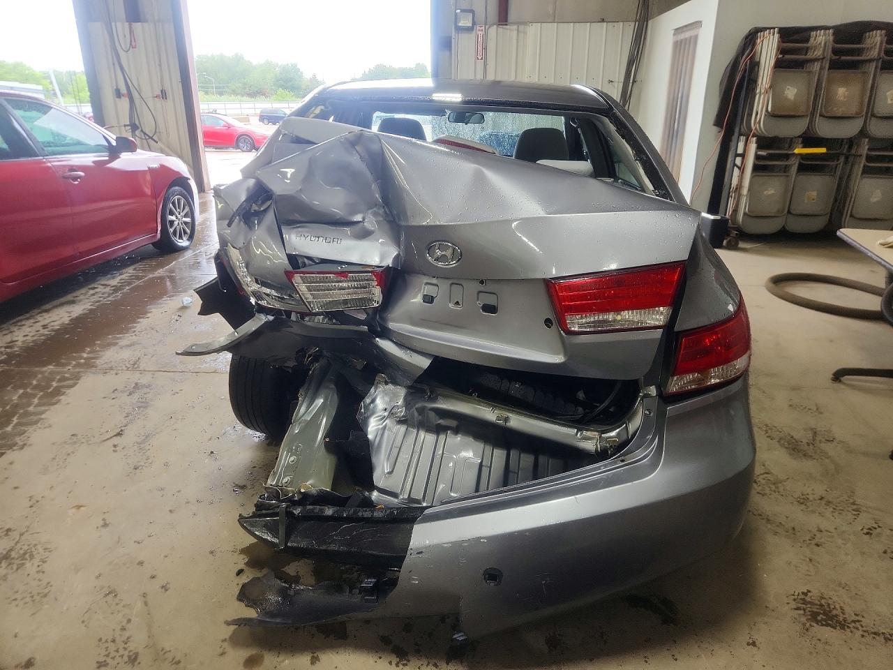 2007 Hyundai Sonata Gls Серебряный vin: 5NPET46C57H196665