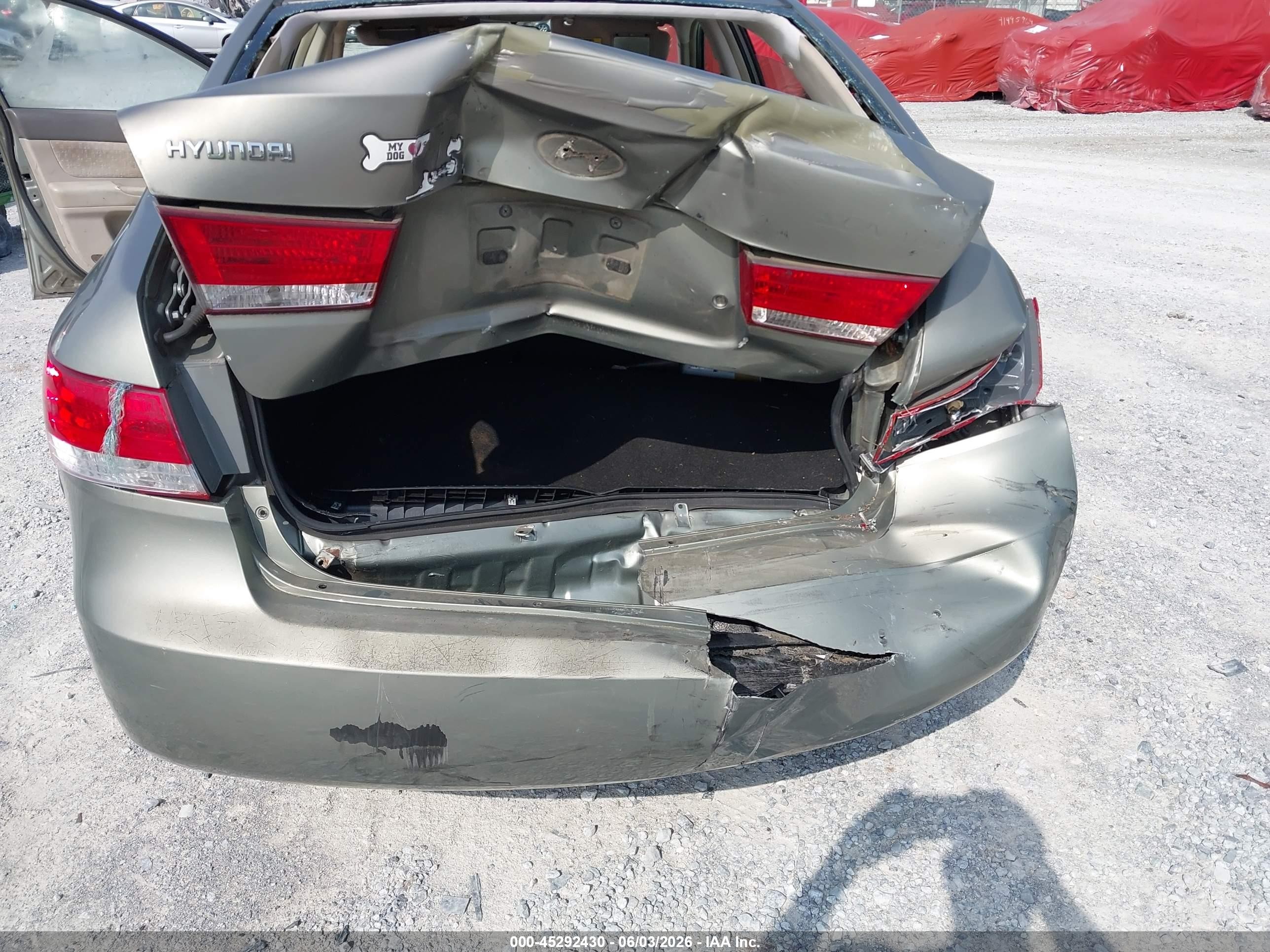 2007 Hyundai Sonata Gls Green vin: 5NPET46C57H256816