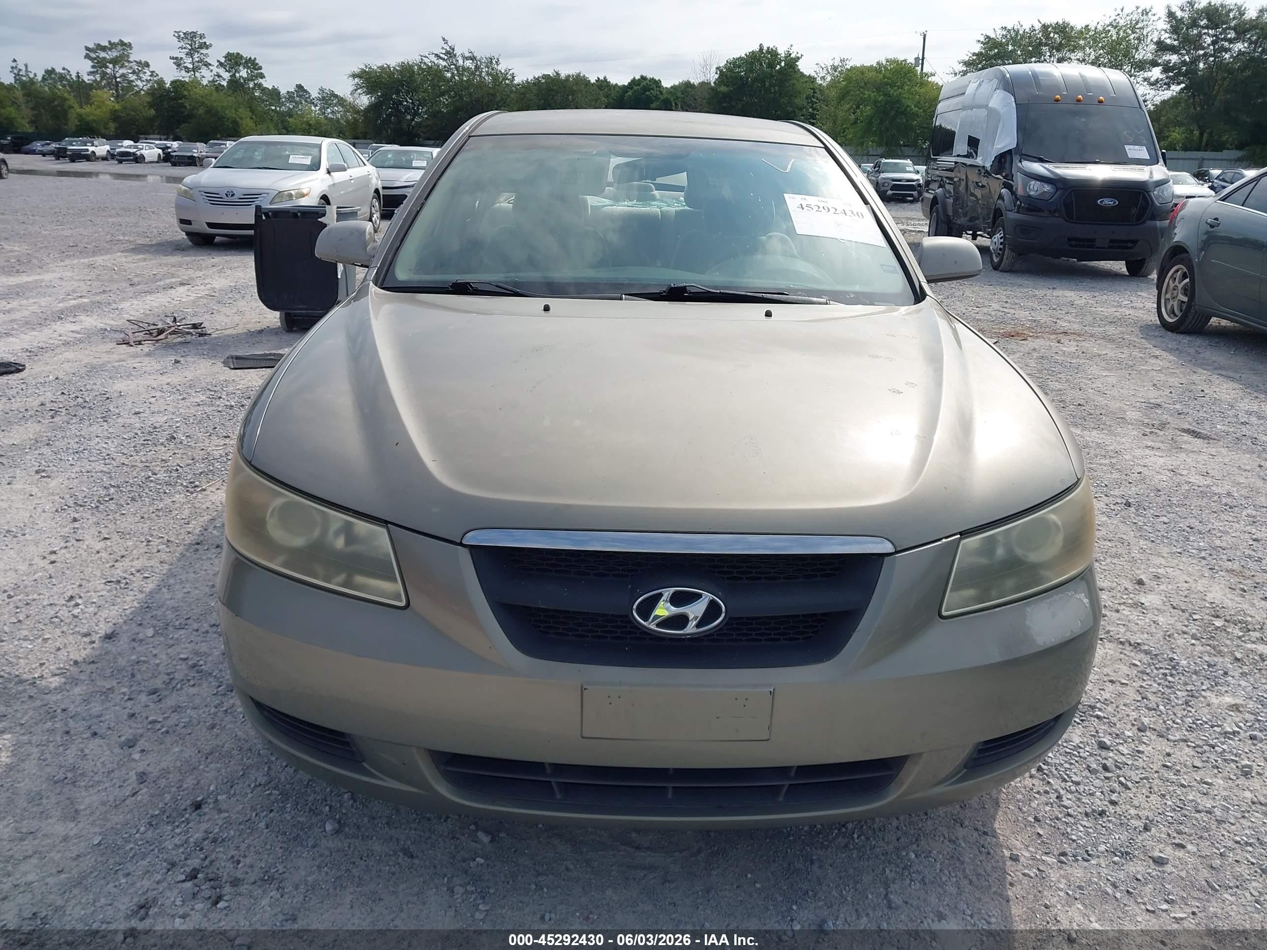2007 Hyundai Sonata Gls Green vin: 5NPET46C57H256816