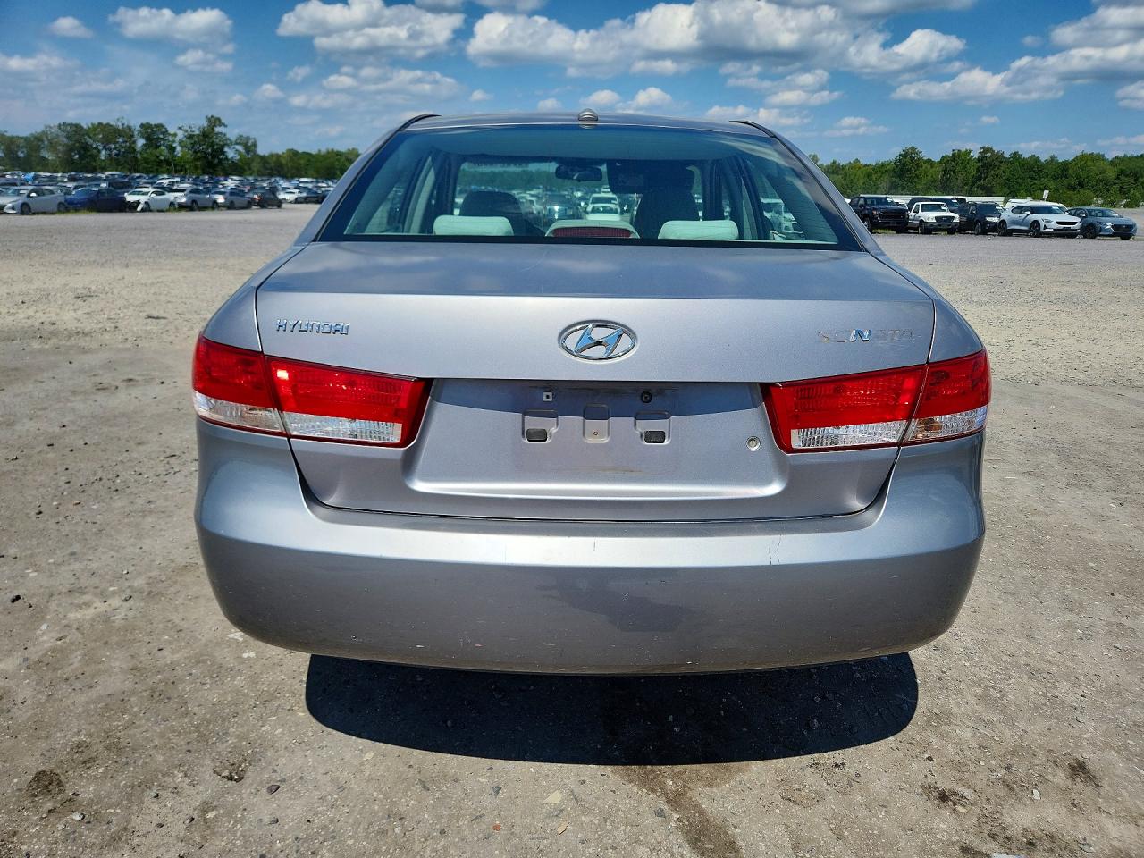 2007 Hyundai Sonata Gls Silver vin: 5NPET46C57H257335