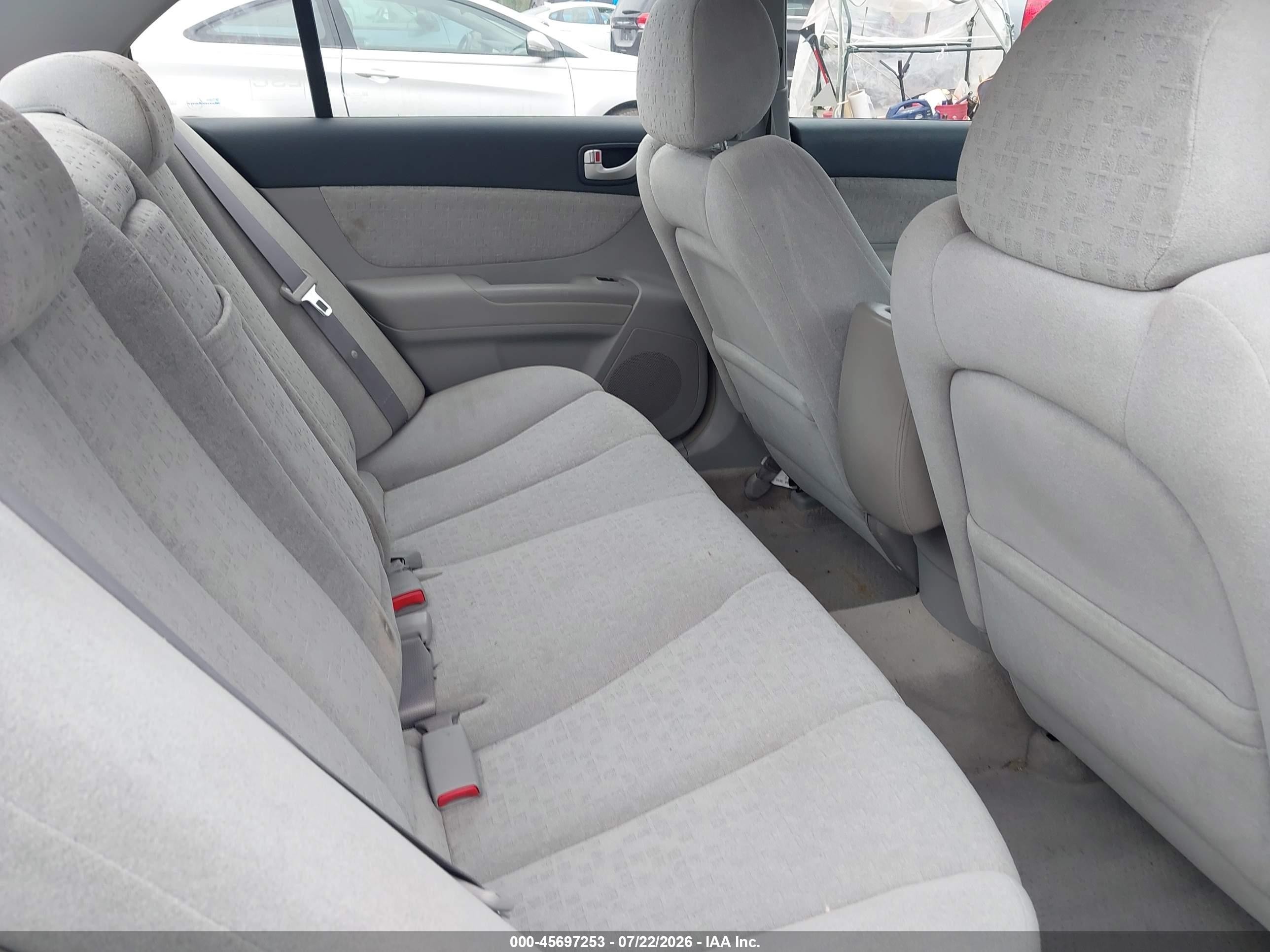 2007 Hyundai Sonata Gls/gls W/xm Silver vin: 5NPET46C57H269176