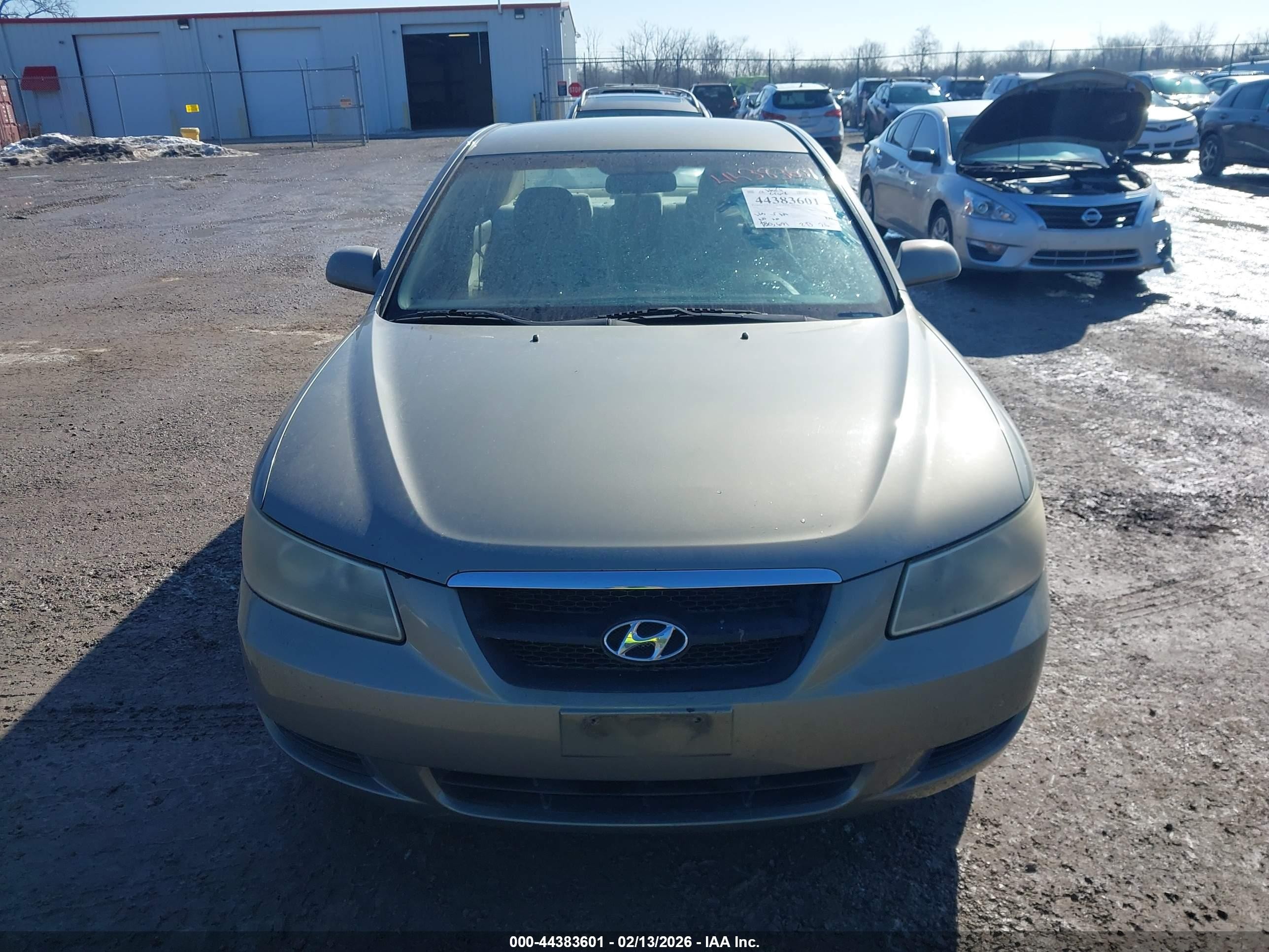 2008 Hyundai Sonata Gls Серый vin: 5NPET46C58H344119