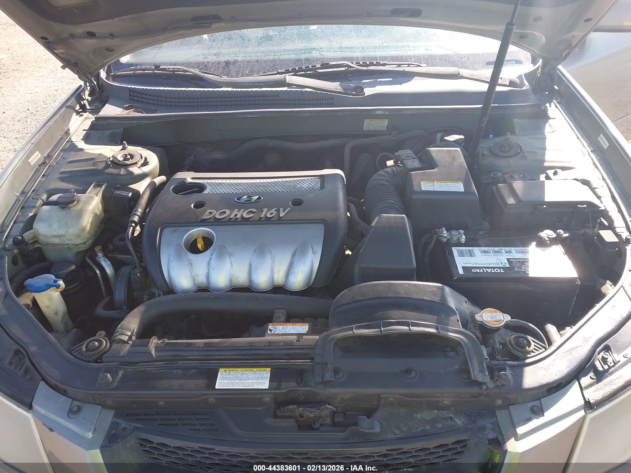2008 Hyundai Sonata Gls Серый vin: 5NPET46C58H344119