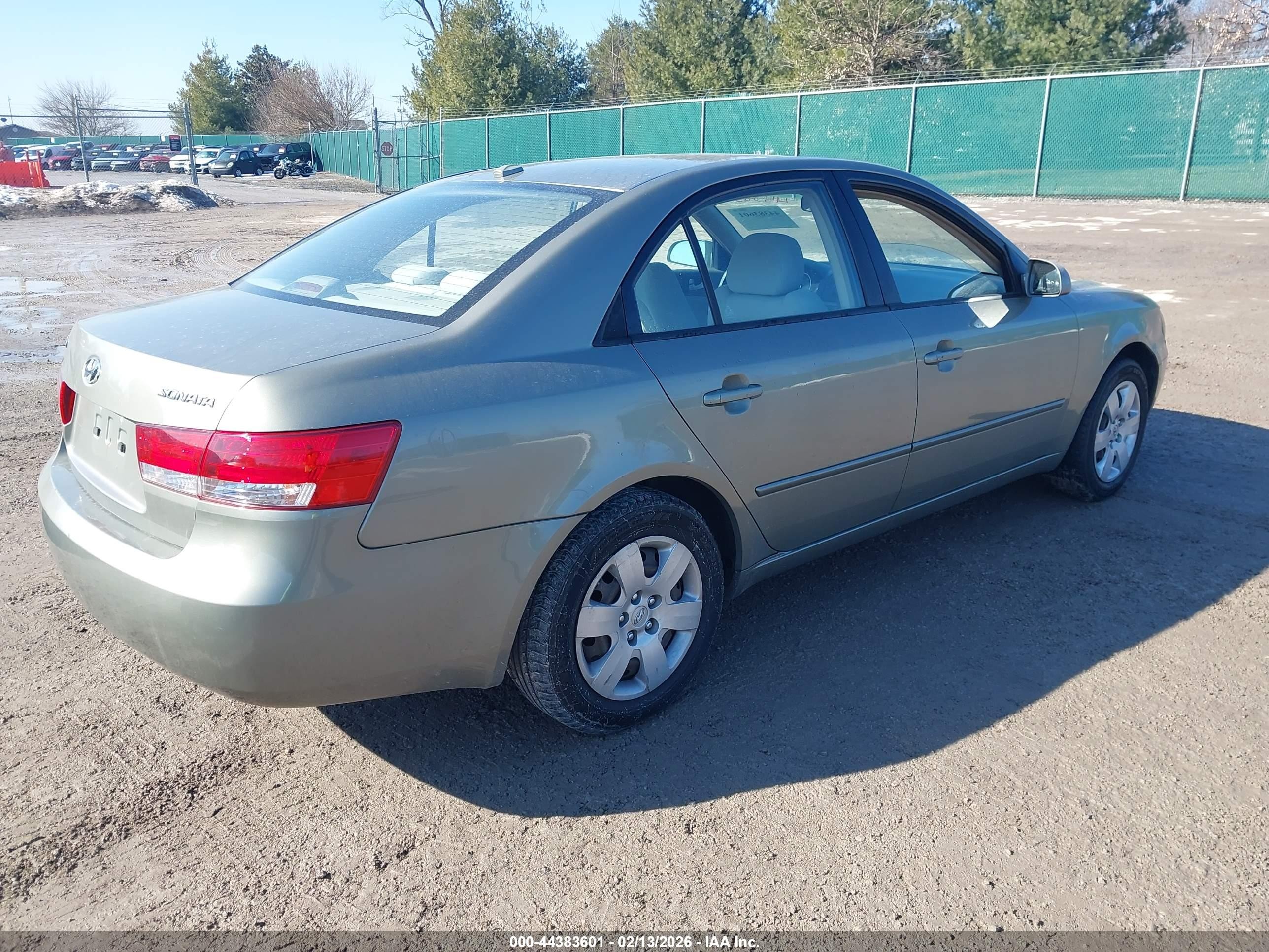 2008 Hyundai Sonata Gls Серый vin: 5NPET46C58H344119
