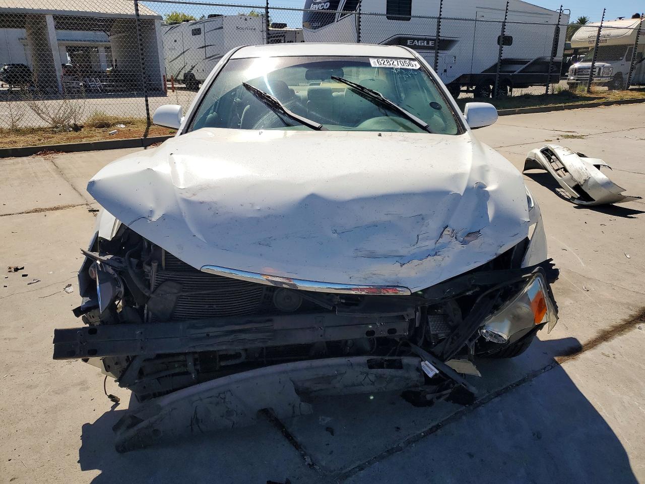 2008 Hyundai Sonata Gls White vin: 5NPET46C58H357839