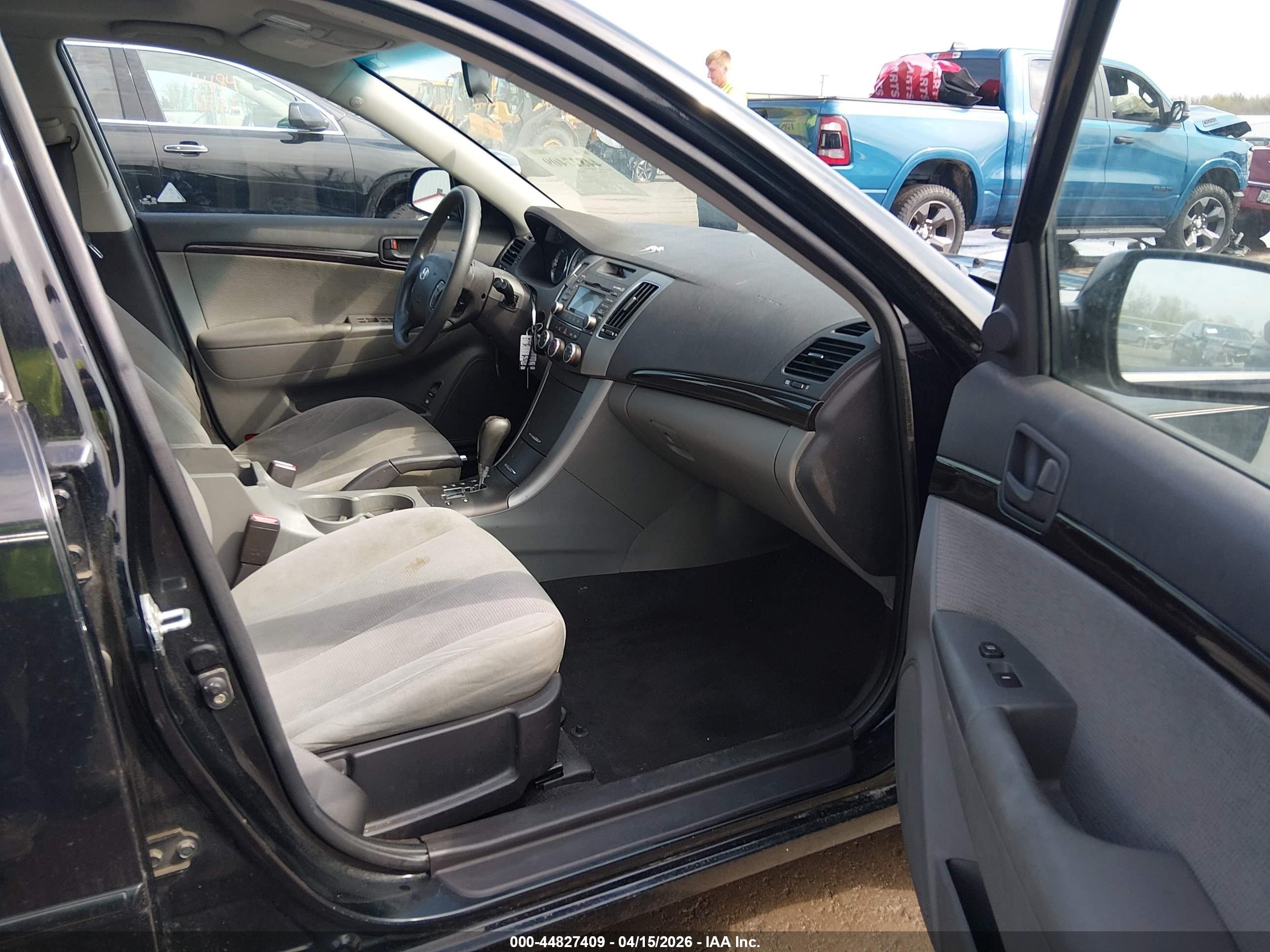 2009 Hyundai Sonata Gls Black vin: 5NPET46C59H408631