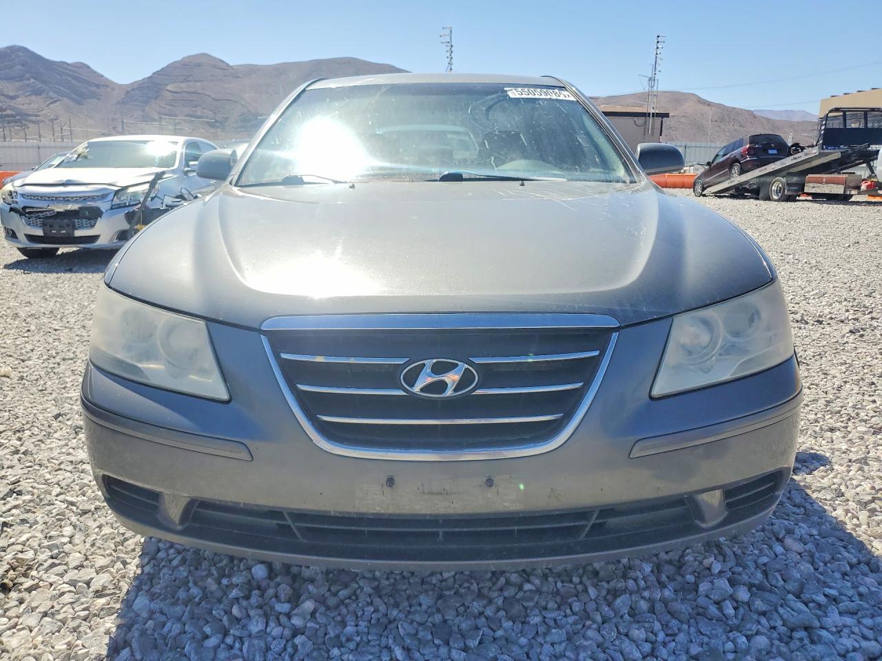 2009 Hyun Sonata Gray vin: 5NPET46C59H424716