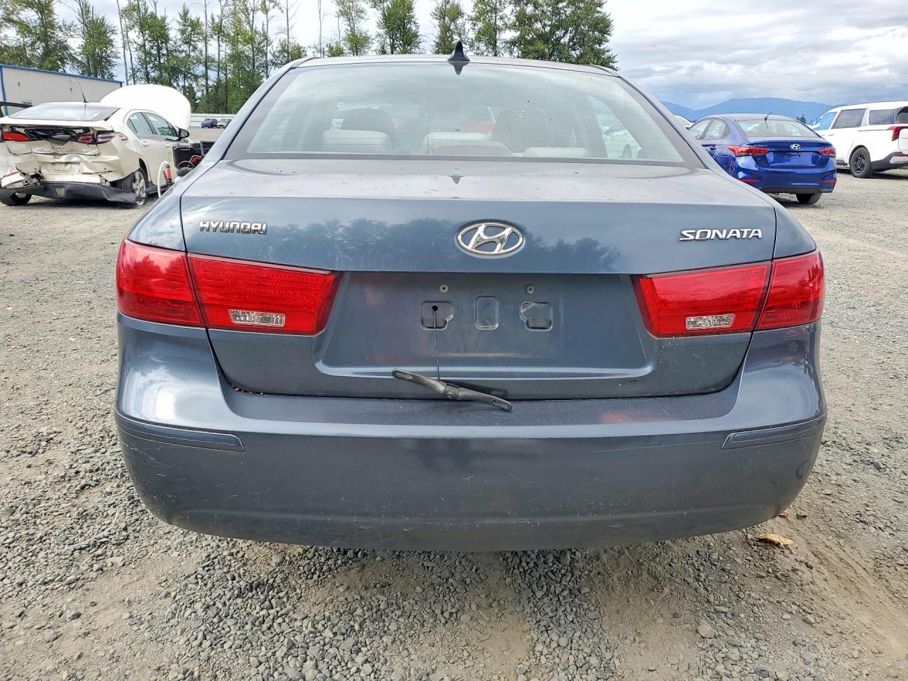 2009 Hyundai Sonata Gls Blue vin: 5NPET46C59H445355